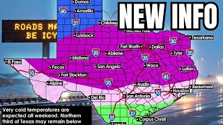 Texas Winter Storm Update: Arctic Cold, Ice & Snow Likely This Weekend | Jan 21 Weather Roundup