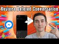 How To Restore Deleted Conversation In Messenger - Full Guide