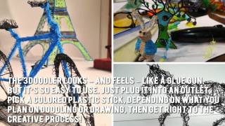 3Doodler Review, the world's first 3D printing pen