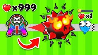 Bloons TD 6 - 1 SPIKE TOWER *ONLY* CHALLENGE