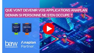 Exploitez tout le potentiel d'Anaplan et améliorez sa valeur d'usage avec le Centre d'Expertise BAW