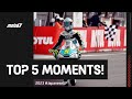 Top 5 Moto3™ Moments | 2023 #JapaneseGP