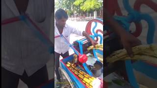 Indian Street Food - Fresh Sugarcane Juice Barpeta Assam / Mustafizur Vlogs 96  #streetfood #barpeta