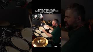 DRUM BRUTALITY! Black Seeds of Vengeance DRUM FILL by Derek Roddy!