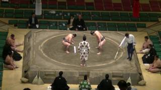 勝ち越しをかけた3勝3敗対決/北勝旺-勇輝/2017.5.27/hokutoo-yuki/day14 #sumo