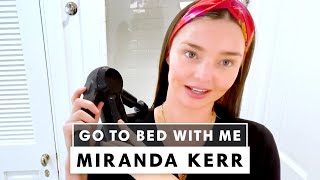 Supermodel Miranda Kerr's Nighttime Skincare Routine | Go To Bed With Me | Harper's BAZAAR