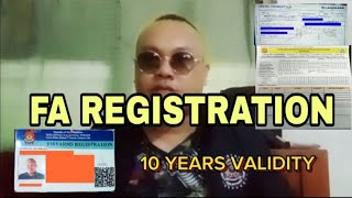 PAANO MAG RENEW NG FA REGISTRATION 2024 PROCESS STEP BY STEP