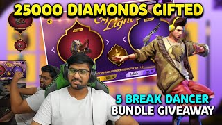 Gifting All Bundles to MBG VJ009 in Diwali Wish Event - Free Fire Telugu - MBG ARMY