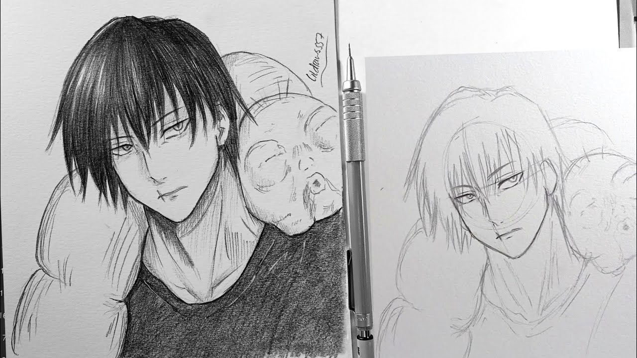 How To Draw Toji Fushiguro Jujutsu Kaisen Easy Drawing 59 Off
