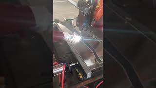 Aluminum robotic laser welding from Shenzhen Herolaser