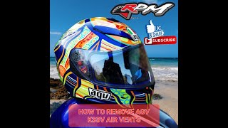 HOW TO REMOVE AND FIX | AGV K3 SV | AIR VENTS #agv #helmets #bike #how #to #best #video