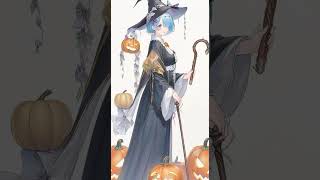 色んなキャラクターにハロウィン衣装を着せてみた#AI #ハロウィン #ハロウィン仮装 #アニメ #セーラームーン #推しの子 #ff #レム #涼宮ハルヒの憂鬱