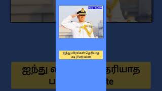 இந்தியாவின் முப்படை வீரர்களின் வணக்கம் (Salute)செய்யும் முறை