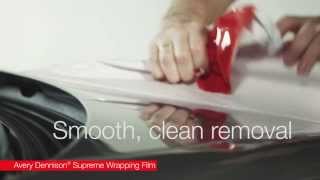 Avery Dennison | Supreme Wrapping Film - Quality comparison