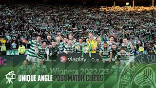 Celtic TV Unique Angle | Celtic 2-1 Rangers | Post match celebrations from League Cup win at Hampden