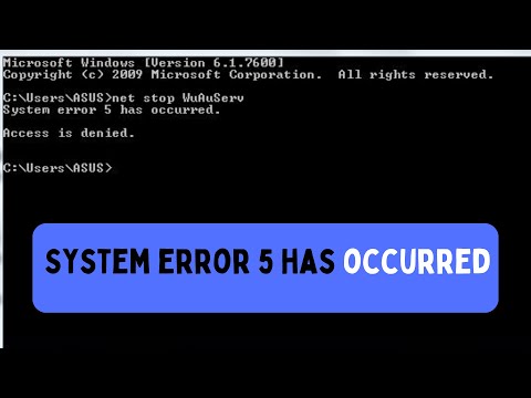 How to Fix "System Error 5 Has Occurred. Access Is Denied Error" on Windows 11