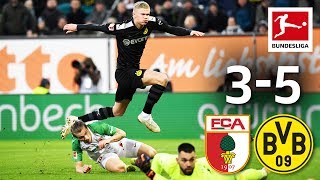 FC Augsburg vs. Borussia Dortmund I 3-5 I Haaland Hat-Trick Leads BVB to Sensational Comeback