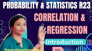 Correlation Introduction || Correlation \u0026Regression P\u0026S || #Correlation #Regression