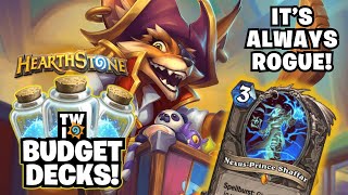 Budget Hearthstone Decks in Standard! Rogue Did It AGAIN!