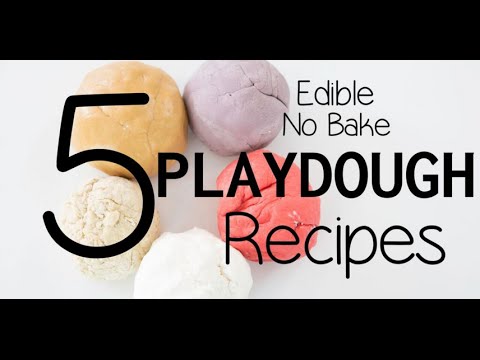 Five Edible Playdough Recipes | Alison from Millennial Moms Five Edible Playdough Recipes | Alison from Millennial Moms