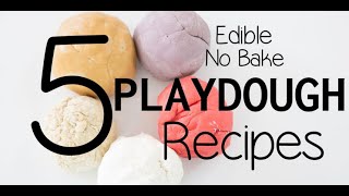 Five Edible Playdough Recipes | Alison from Millennial Moms