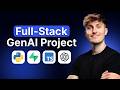 Build a Full-Stack GenAI Project in 4 Hours (FastAPI, React, Supabase)