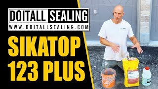 Garage Concrete Repair (4K) SikaTop 123 Plus