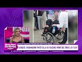 reclamo de pasajera que fotografió a raquel argandoña en silla de ruedas en aeropuerto canal 13