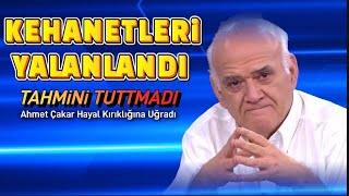 AHMET ÇAKAR'IN KEHANETTİ TUTMADI. BOZKIRIN SESİ