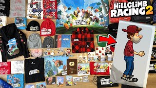 My Hill Climb Racing 2 Merch Collection (BIG UNBOXING)