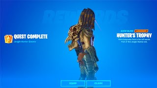 How to Unlock Predator's Hunter's Trophy Back Bling - Fortnite