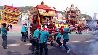 107萬里漁澳順天宮恭迎天上聖母遶境【三芝福成宮-神將團＆金面媽祖 聖駕】