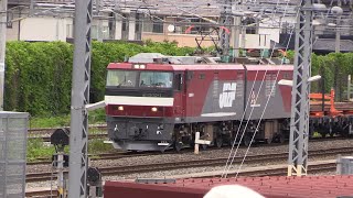 東仙台信号場 EH500牽引チキ6000等貨物列車９本  2023年6月24日①