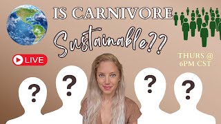 Can Carnivore be good for humans AND the planet? // Carnivore Mastermind LIVE