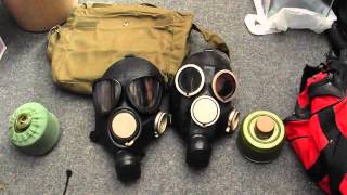 Russian PMK and GP7 respirator