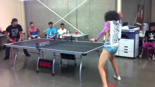 RED FOO vs SKY BLU in Ping Pong