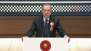 Cumhurbaşkanı Erdoğan yeni adli yıl açılışında konuştu