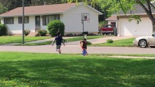 TheChanClan: Lucas' 2nd Birthday, Thomas Bubble Blower Train