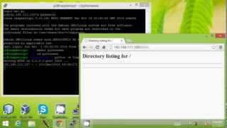 Run simple http server on Raspberry Pi with Python