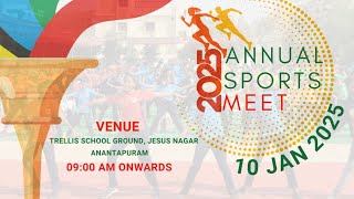 ANNUAL SPORTS DAY PREPARATION 2024-25 @THE TRELLIS SCHOOL,ANANTAPUR