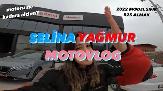 2022 MODEL SIFIR R25 ALMAK l MOTORU NE KADARA ALDIM? l KAZADAN SONRA İLK MOTOVLOG l R25 MOTOVLOG