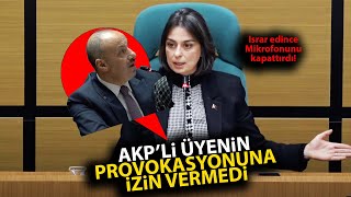 CHP'li Üsküdar Belediye Başkanı Sinem Dedetaş, AKP'li Meclis üyesinin provokasyonuna izin vermedi!