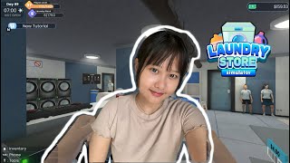 GANTI SEMUA MACHINE LAUNDRY PART 2  GAME  LAUNDRY STORE SIMULATOR- #14 #laundrystoresimulator