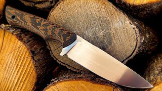 Knife Making: Stainless Steel Hunting Knife
