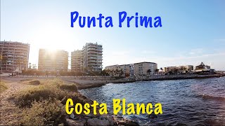 Punta Prima, near Torrevieja, Costa Blanca South, Spain. Walking Tour to the Promenade 14-07-21🇪🇸