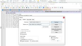 Find and Replace using Regular expressions in NotePad++