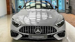 2024 Mercedes-AMG SL63 Futuristic Sport Car V8 - Exterior Interior Walkaround - 2023 LA Auto Show