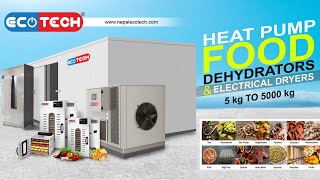 ALL IN ONE HEAT PUMP DEHYDRATOR | ECOTECH SOLUTIONS | FOOD DEHYDRATORS