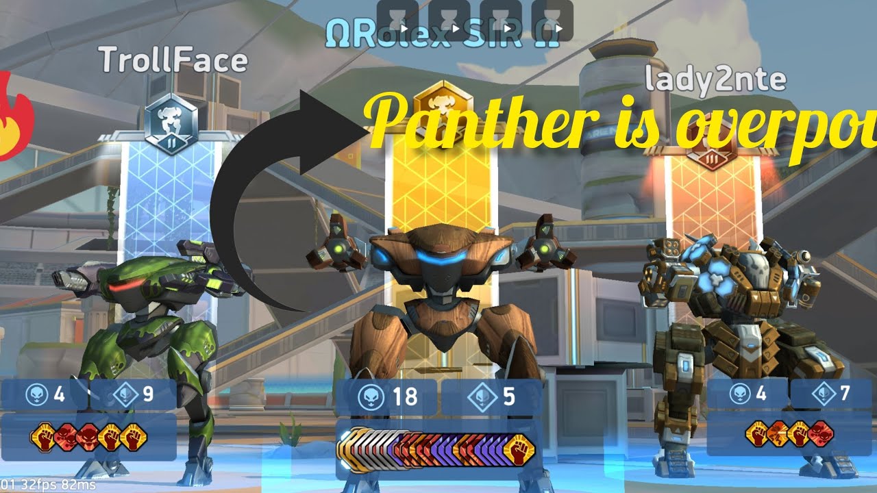 Mech Arena: Panther In Enough For All / But Bots Are Also Powerful # ...