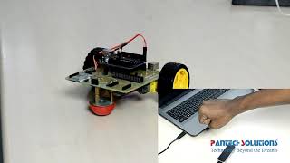 Leap motion control Robot using Arduino Matlab